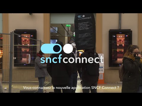 Lancement de SNCF Connect : présentation du nouveau service en gare de Paris Saint Lazare