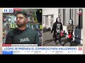 Animatronics de hasta 3 metros y disfraces: Halloween ya se instaló en Santiago | 24 horas TVN Chile