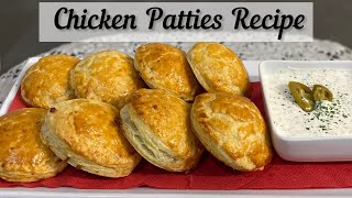 Iftar special Chicken Patties Recipe🌙 Best Chicken puff pastry recipe⭐️ Ramadan special recipes