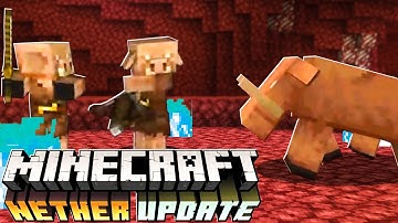 Minecraft 1.16 NETHER UPDATE! - Piglin Beast, Biomes, Food & MORE! (New Features)