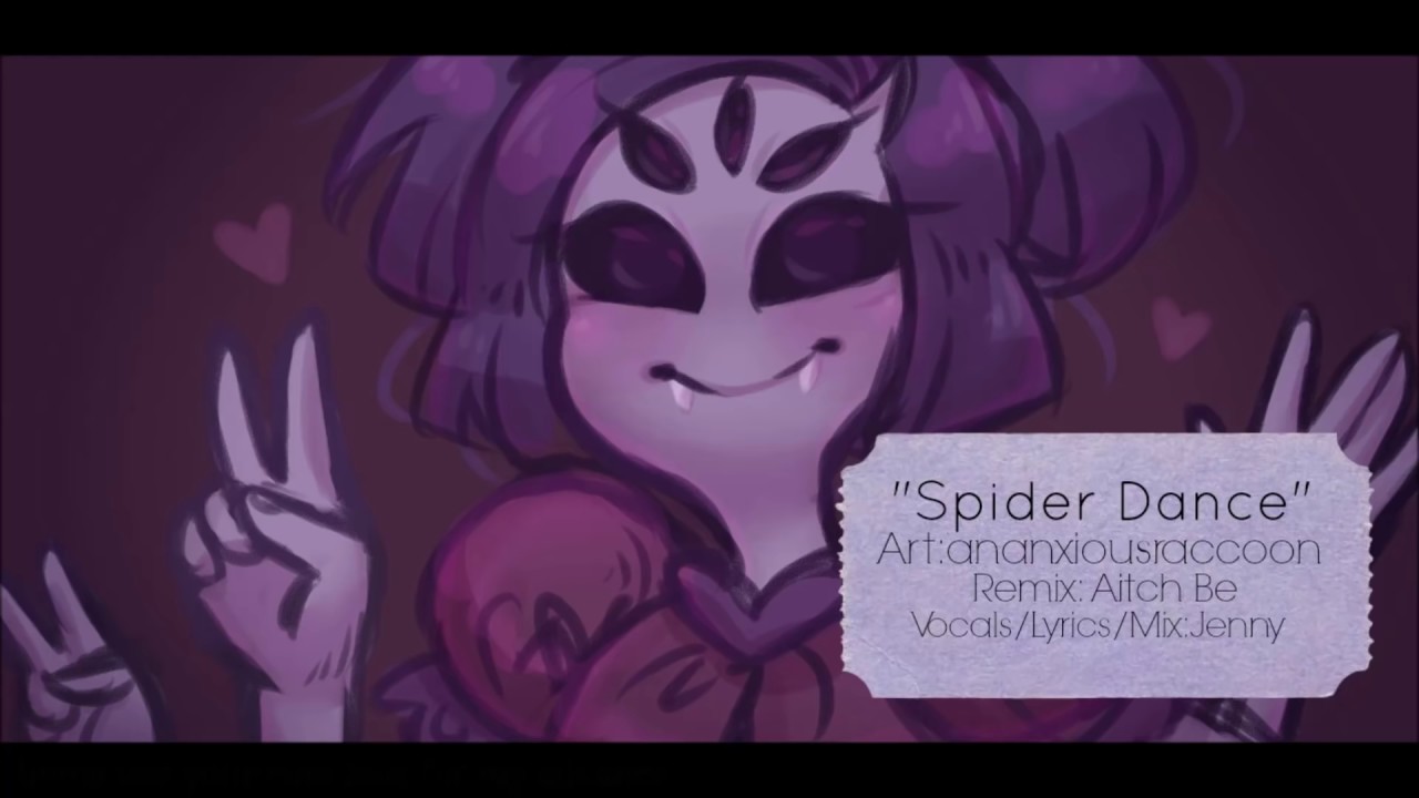 Jenny) " Undertale OST * Spider Dance Remix w/ FanLyrics " - YouT...