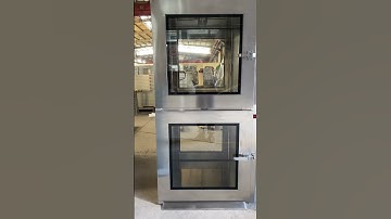 Double-layer Mechanical Interlock Pass Box