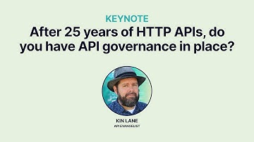 After 25 Years of HTTP APIs Do You Have API Governance in Place?