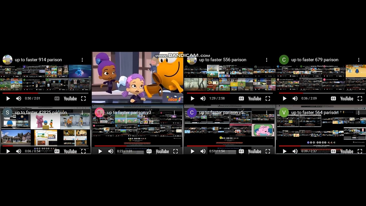 up to faster 922 parison