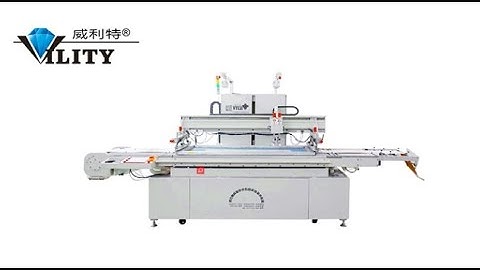 Fully automatic roll to roll screen printing machine CCD Alignment