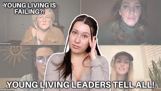 YOUNG LIVING IS FAILING?! LEADERS TELL ALL! #pyramidscheme