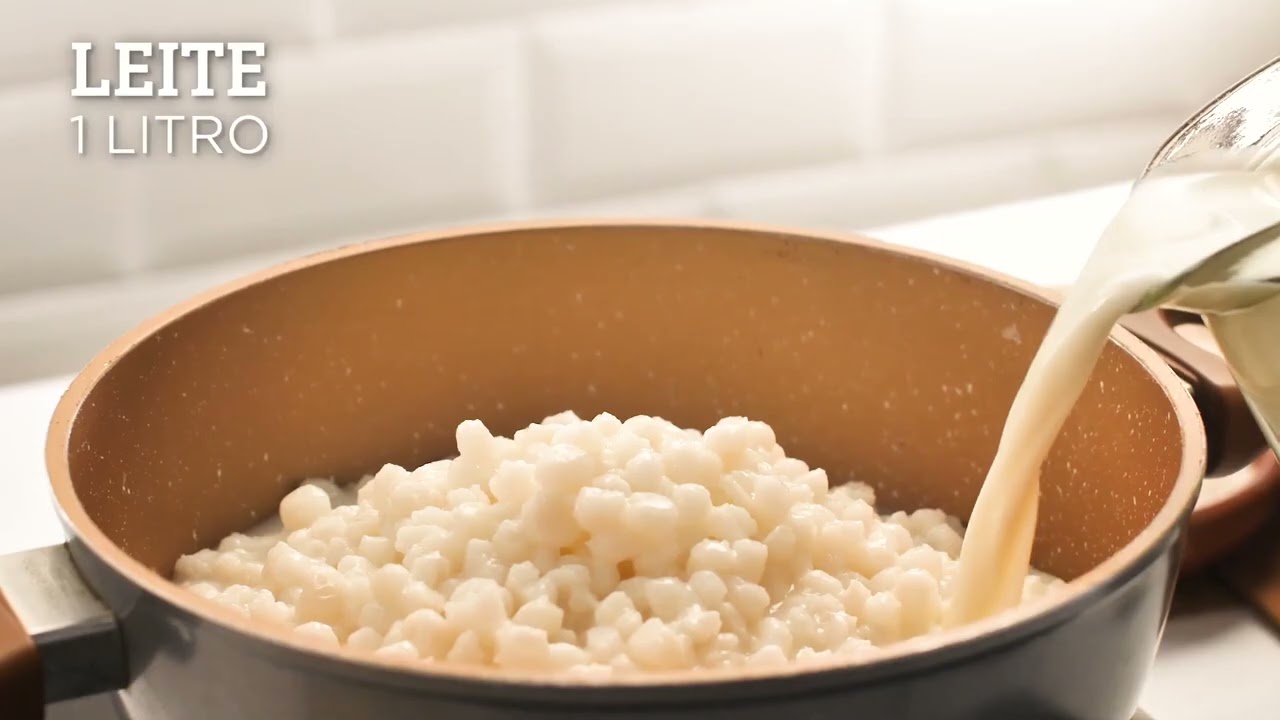 CANJICA CREMOSA COM LEITE CONDENSADO MELHOR QUE A DA QUERMESSE