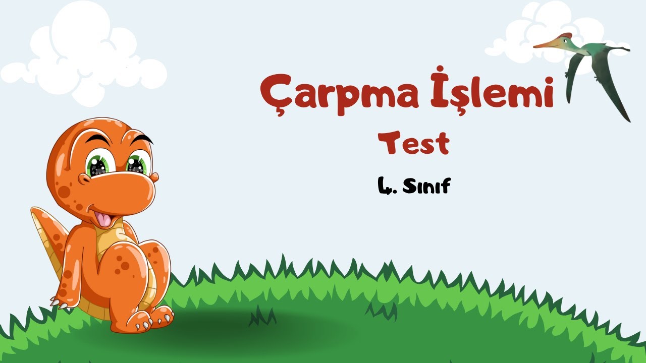 4. Sınıf Çarpma İşlemi Test #çarpmaişlemi