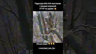 Підрозділ Bulava Вистежив І Знищив Ворожий Птур На Дереві.