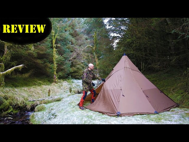 【REDPEPPER GD】ONETIGRIS OneTigris Gastropod Review - a 2 to 6 Person Tipi - YouTube