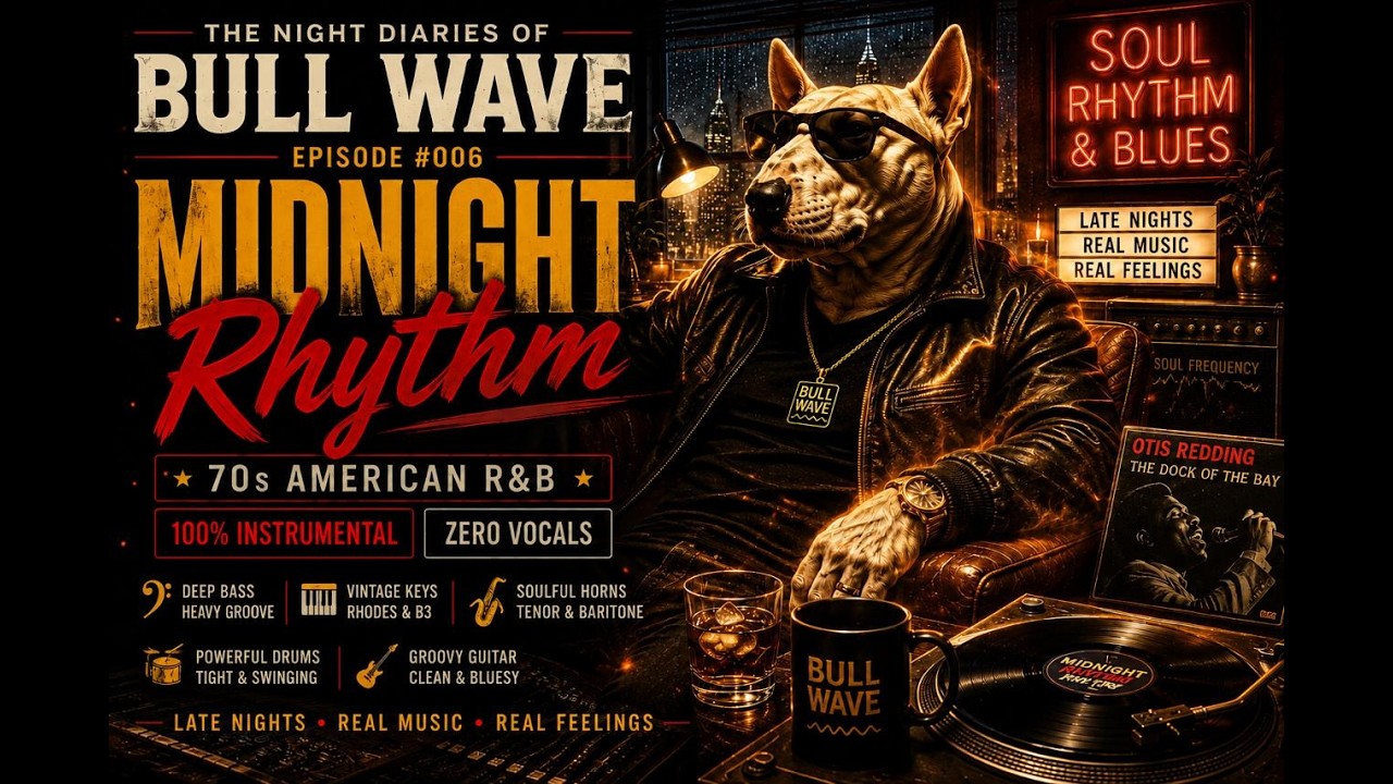 Watch THE NIGHT DIARIES OF BULL WAVE #006 — MIDNIGHT RHYTHM | 70s American R&B Instrumental on YouTube Watch THE NIGHT DIARIES OF BULL WAVE #006 — MIDNIGHT RHYTHM | 70s American R&B Instrumental on YouTube