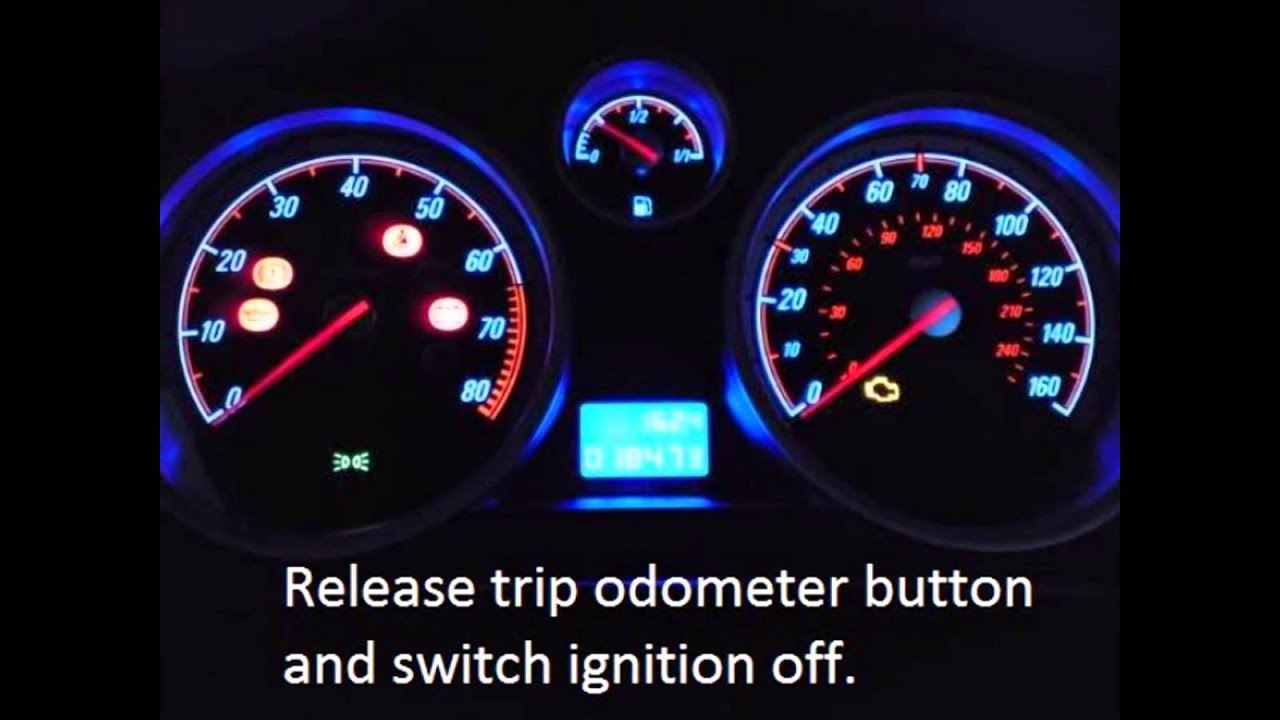 How to reset service light indicator Opel Combo 2001 - 2012 - YouTube