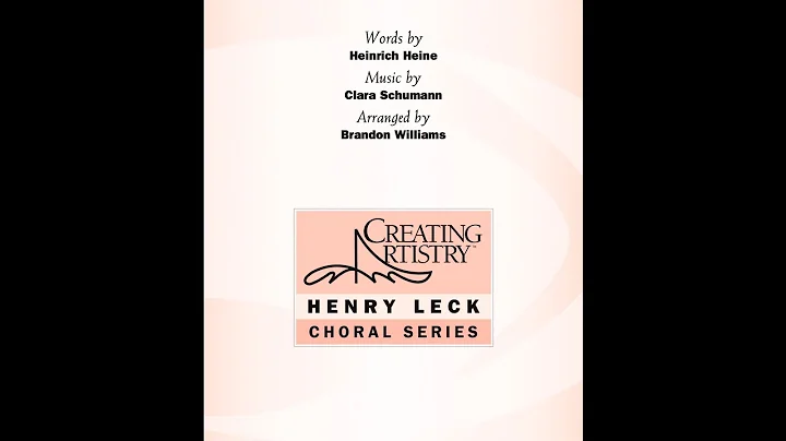 Lorelei (3-Part Treble Choir) - Arranged by Brando...
