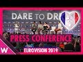 France Press Conference: Bilal Hassani "Roi" @ Eurovision 2019 second rehearsal