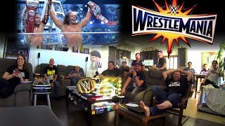 Matt & Jeff Hardy Wrestlemania Return Live Reaction