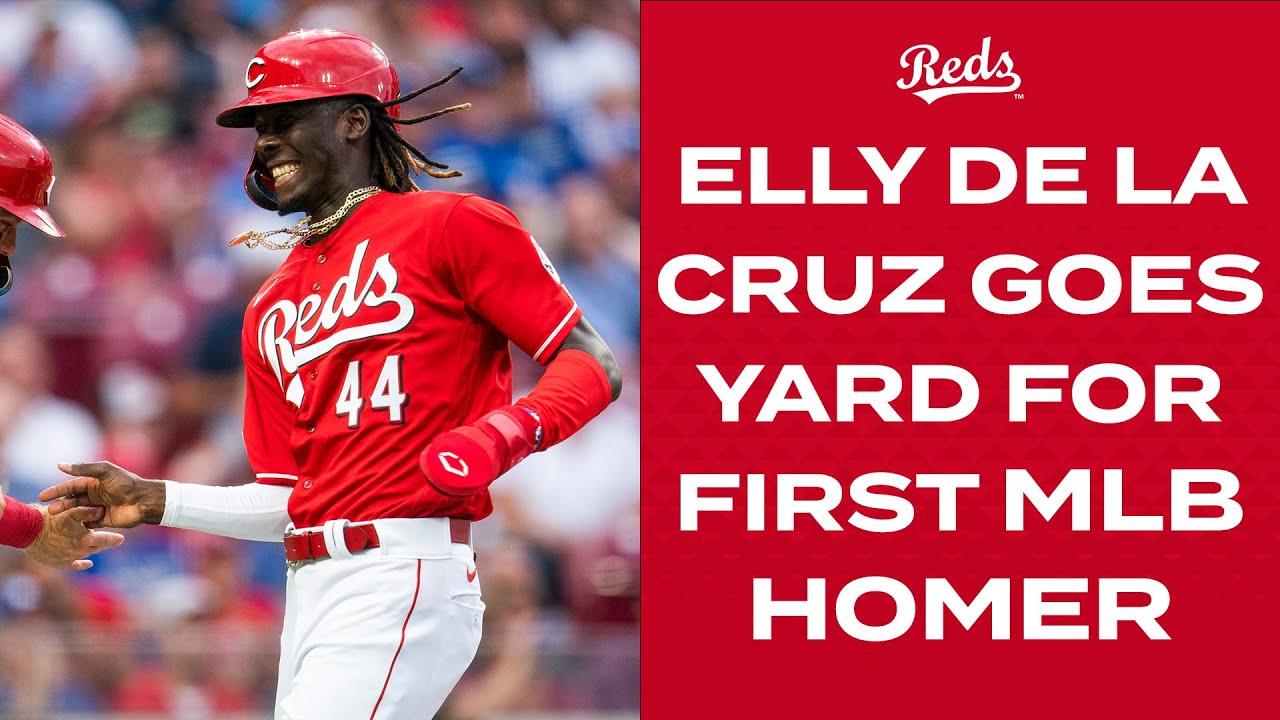 Elly De La Cruz hits MONSTER first career home run