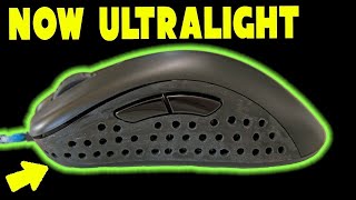 Zowie EC1 Weight Reduction and Paracord Installation - Gaming Mouse