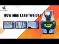 SuperbMelt 80W mini laser welding machine,how to weld gold rings and necklaces for jewelry designers