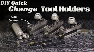 Easy Parting Blade Holder &amp; Tool Holders for the DIY QCTP