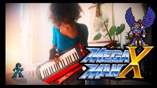 MEGAMAN X  Storm Eagle Theme ( keytar cover )