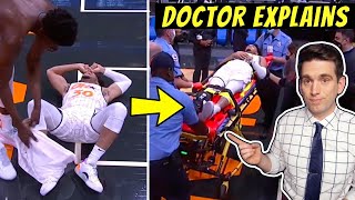 Doctor Explains Devin Cannady SEVERE Ankle Injury *New Angle*