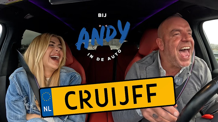 Estelle Cruijff - Bij Andy in de auto!