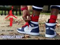 EARLY LOOK!! JORDAN 1 TOKYO CO. JP. "MIDNIGHT NAVY" REVIEW & ON FEET W/ LACE SWAPS!!
