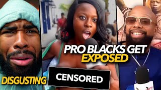 "HELP BLACK WOMEN" Pro Blacks Get EXPOSED After Black Woman Does This