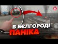 ⚡️РЕАКЦІЯ росіян на ВИБУХИ в Бєлгороді! ЕКСКЛЮЗИВНЕ ВІДЕО. Місцеві не стримують емоцій