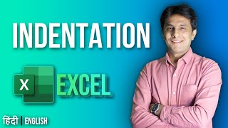 4.4 Changing Indentation in Excel | Excel tutorial for Beginner 2022 |Hindi-English by Pavan Lalwani How To Apply Decrease Indent In Excel Decrease Indent In Excel Tutorial In Hindi