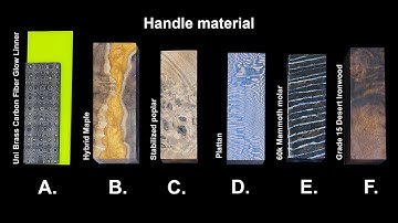 Knife build Part 1/Options