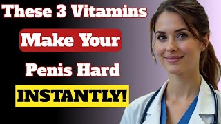 Men Over 60 : 3 Vitamins MUST Take To Boost Testosterone & Confidence