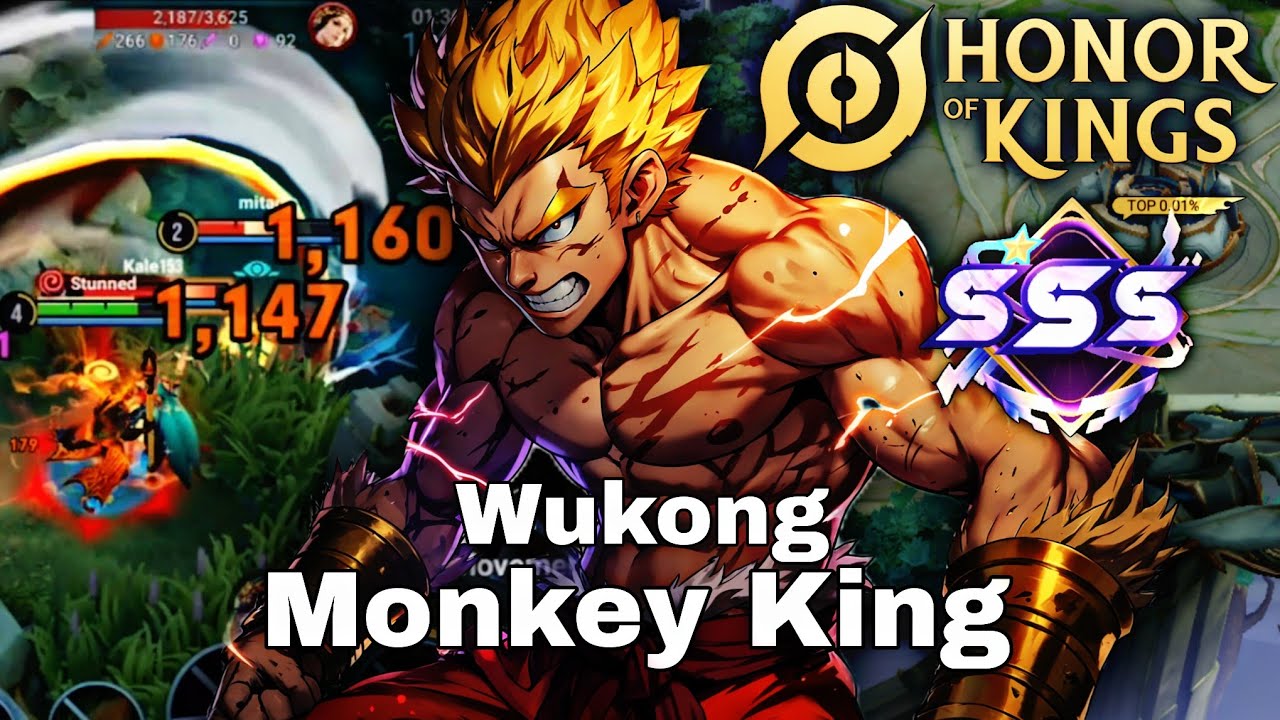 This new Wukong | Monkey King Build got me SSS Rank - HONOR OF KINGS