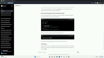 execute python script in bash