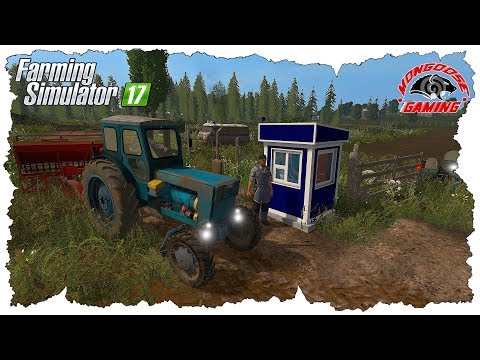 ФЕРМЕР РЕШИЛ ОГОРОДИТЬ ПОЛЕ ЗАБОРОМ И ПОСТАВИТЬ ОХРАНУ! - FARMING SIMULATOR 17