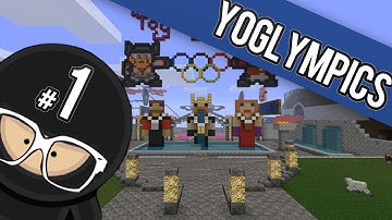 Yoglympics Part 1 Ft. The Nerd Ninjas & Minecraft Steve