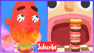Sandwich Runner🍀 | IOS and Android Gameplay, Walkthrough all levels