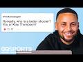 Stephen Curry Responds to Fans on the Internet | Actually Me | GQ Sports