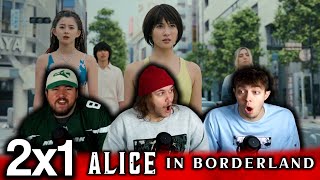 LET THE GAMES BEGIN!! | Alice in Borderland 2x1 First Group Reaction!