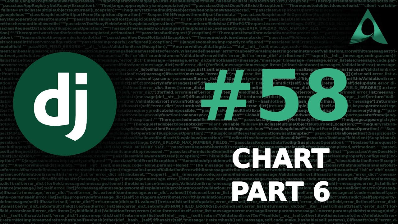 #58 Chart - Part 6 (Django Beginner to Intermediate Tutorials)