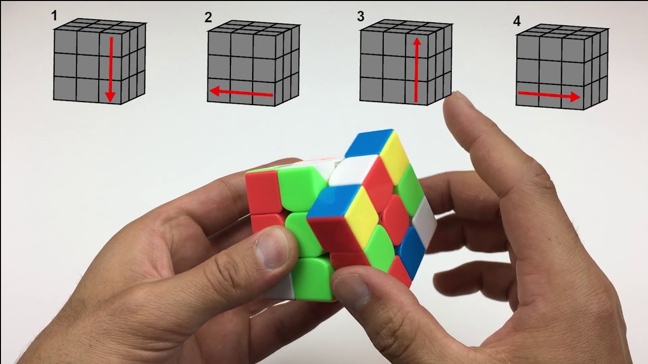 BİRİNCİ KATMAN KÖŞELERİ YAPMA (Algoritmasız) | Rubik Küp Çözümü - YouTube