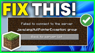 How To Fix Minecraft java.lang.NullPointerException (Quick Guide! 2025)