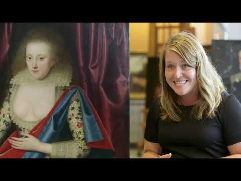 Jessica David on "Jane Thornaugh (née Jackson), Lady Thornaugh" (1617) by William Larkin