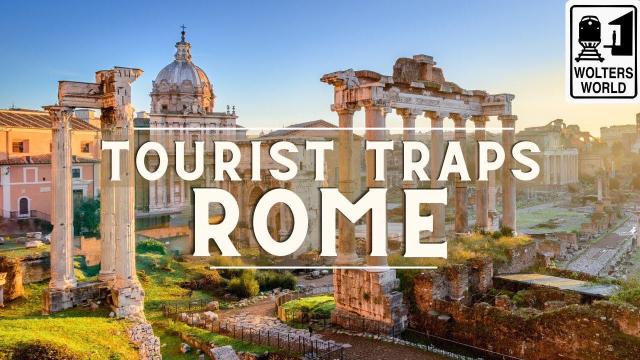 ⁣Tourist Traps in Rome