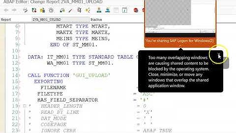 SAP BDC Call Transaction MM01