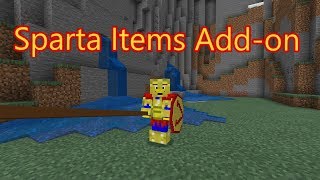Sparta Items Add-on minecraft bedrock edition screenshot 4