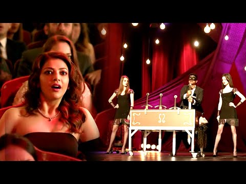 Kajal Agarwal And Vijay Thalapathy Ultimate Magic Show scene | Mana Chitralu