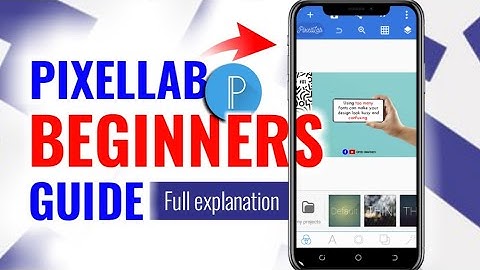 Pixellab Graphic Design Free Course | Lesson 1: Tools and features