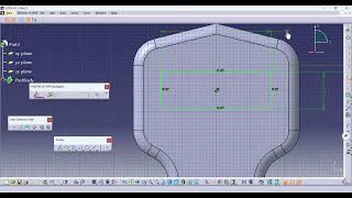 🚜 CATIA V5 Tutorial: Designing a Tractor Front Body Panel / Grille Cover 🎨⚙️