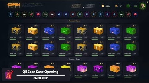 FiveM Case Opening Grand RP Script  #fivem #qbcore #script #caseopening